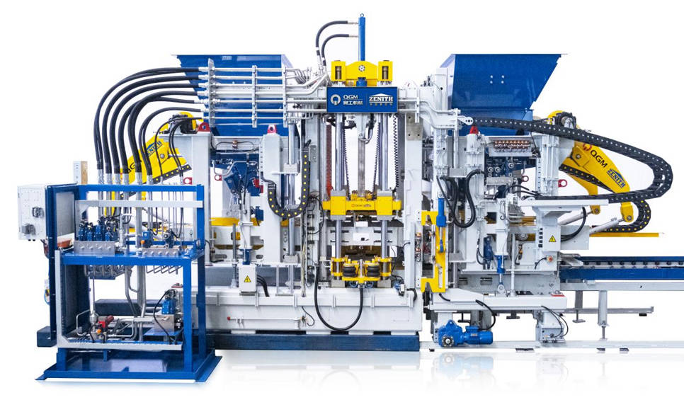 ಉನ್ನತ-ಕಾರ್ಯಕ್ಷಮತೆಯ ಕಾಂಕ್ರೀಟ್ ಬ್ಲಾಕ್‌ಗಳಿಗಾಗಿ ಸುಧಾರಿತ ಇಟ್ಟಿಗೆ ಯಂತ್ರ